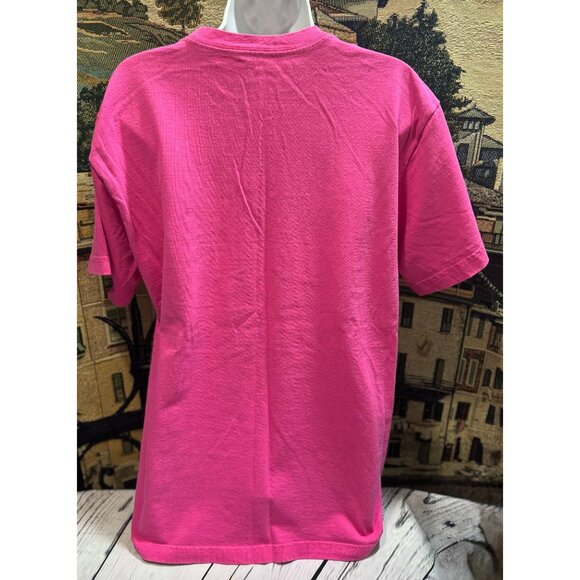 Disney Women's Minnie Mouse Florida Embroidered Graphic Pink T-Shirt - Picture 11 of 15